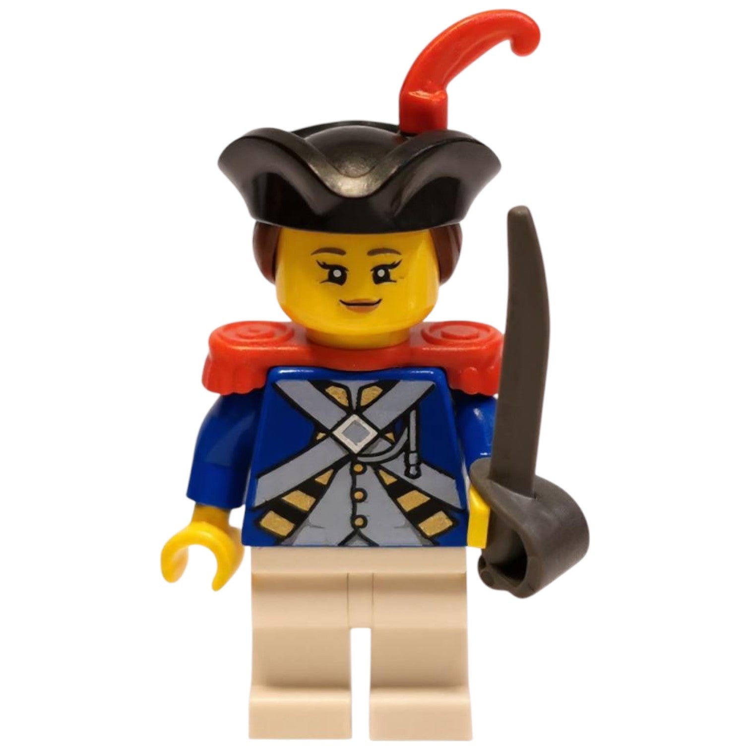 LEGO Piraten Minifigur Imperiale Offizierin - pi188/pi194