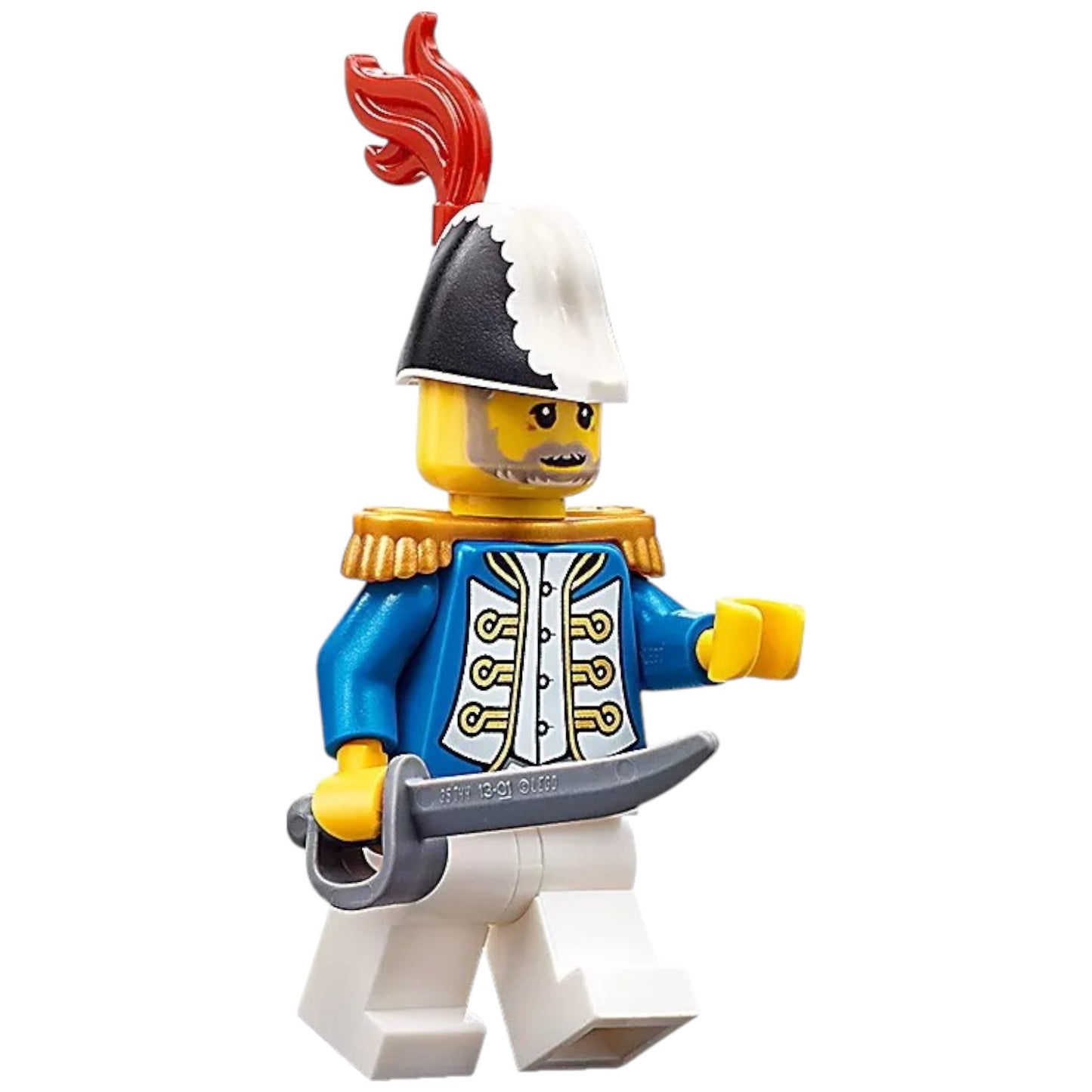LEGO Piraten Minifigur Imperialer Gouverneur Männlich - pi191