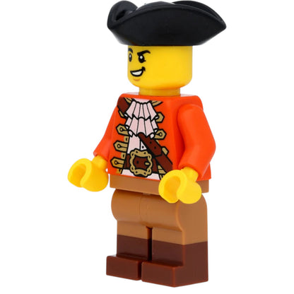 LEGO Piraten Minifigur Kapitän