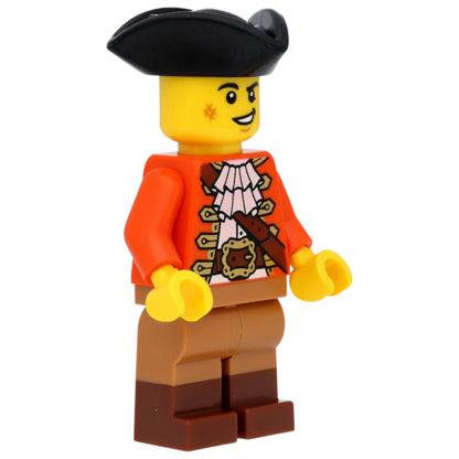 LEGO Piraten Minifigur Kapitän