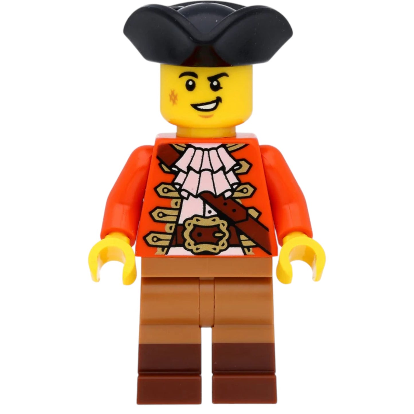 LEGO Piraten Minifigur Kapitän