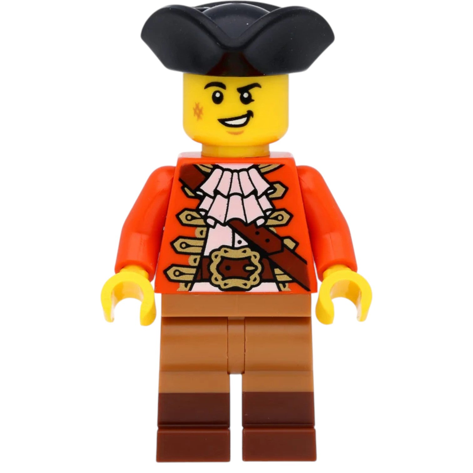 LEGO Piraten Minifigur Kapitän