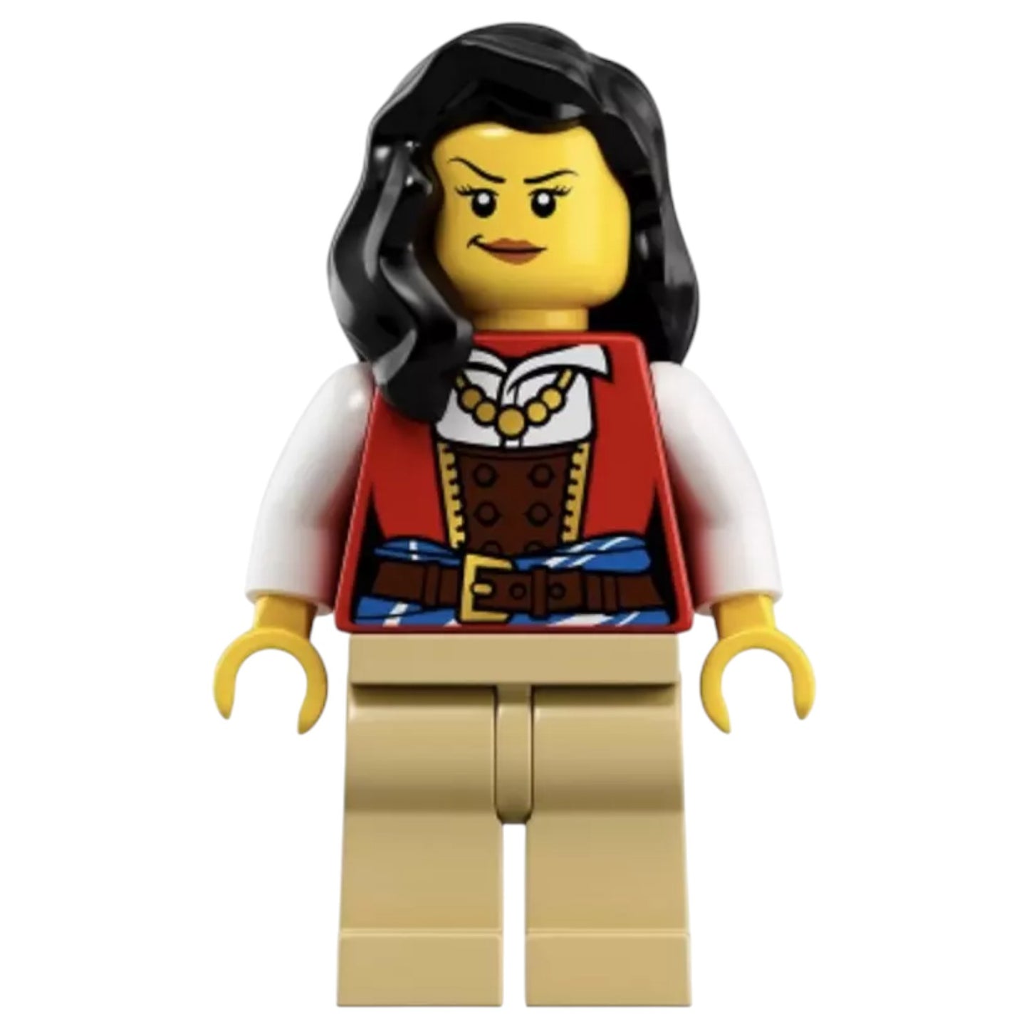 LEGO Piraten Minifigur Lady Anchor - idea067