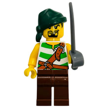 LEGO Piraten Minifigur Männlich - pi105