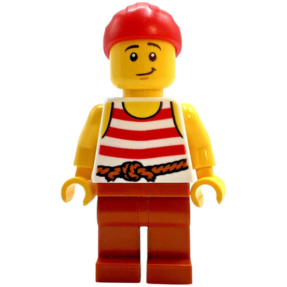 LEGO Piraten Minifigur Männlich - pi187