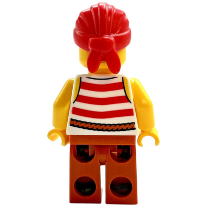 LEGO Piraten Minifigur Männlich - pi187