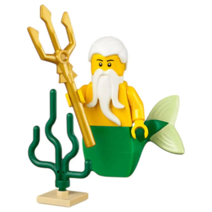 LEGO Piraten Minifigur Meerjungmann - pi183 Spiele Pirat