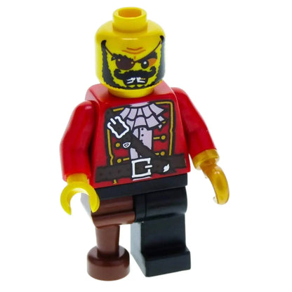 LEGO Piraten Minifigur Pirat Kapitän - col127 Spiele Pirat