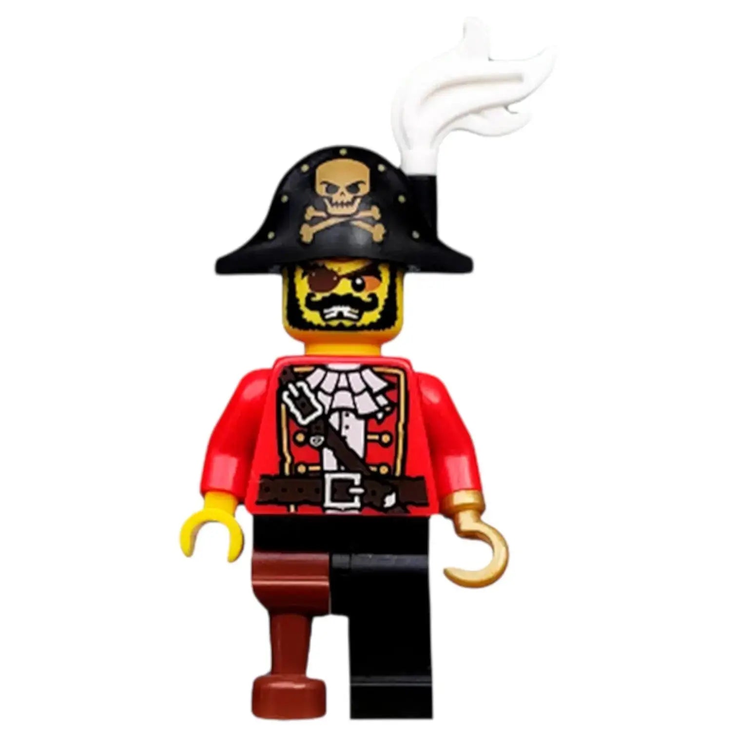 LEGO Piraten Minifigur Pirat Kapitän - col127 Spiele Pirat