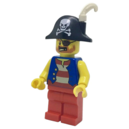 LEGO Piraten Minifigur Pirat Kapitän - pi180 Spiele Pirat