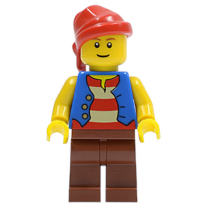 LEGO Piraten Minifigur Pirat - pi137b