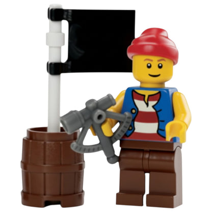 LEGO Piraten Minifigur Pirat - pi137b