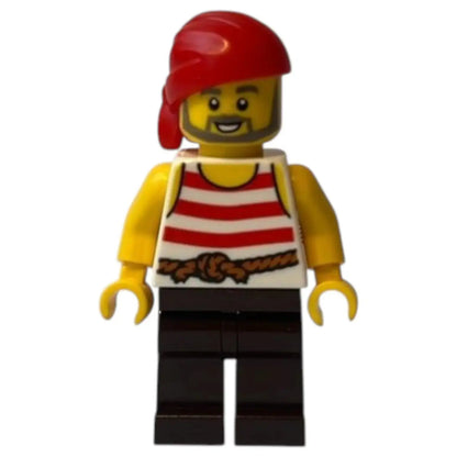 LEGO Piraten Minifigur Pirat - pi179 Spiele Pirat