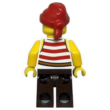 LEGO Piraten Minifigur Pirat - pi179 mit Zubehör Spiele Pirat