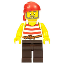 LEGO Piraten Minifigur Pirat - pi179 Spiele Pirat