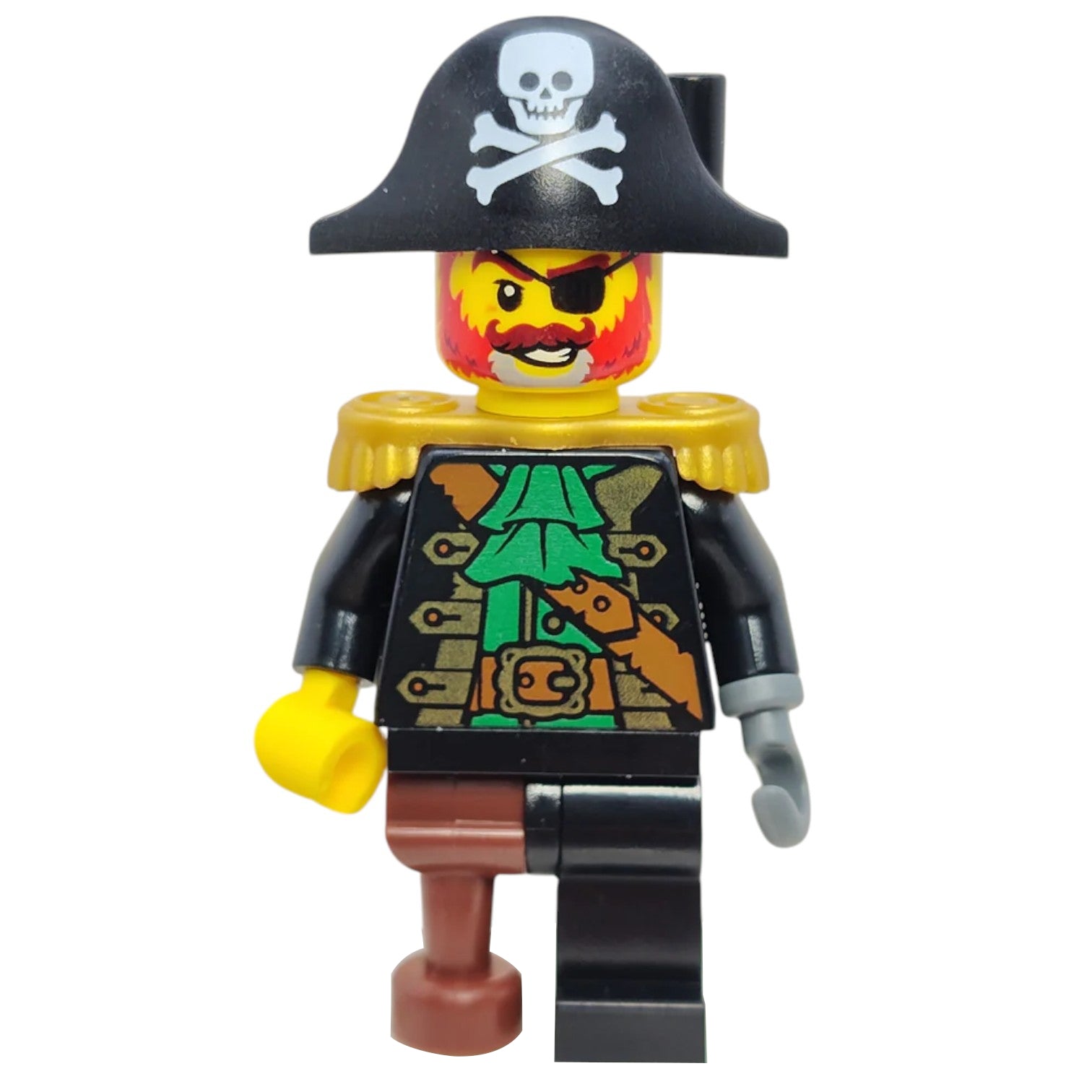 LEGO Piraten Minifigur Piraten Captain Redbeard - idea065