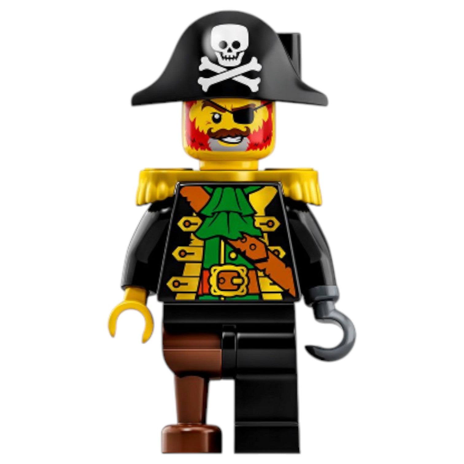 LEGO Piraten Minifigur Piraten Captain Redbeard - idea065