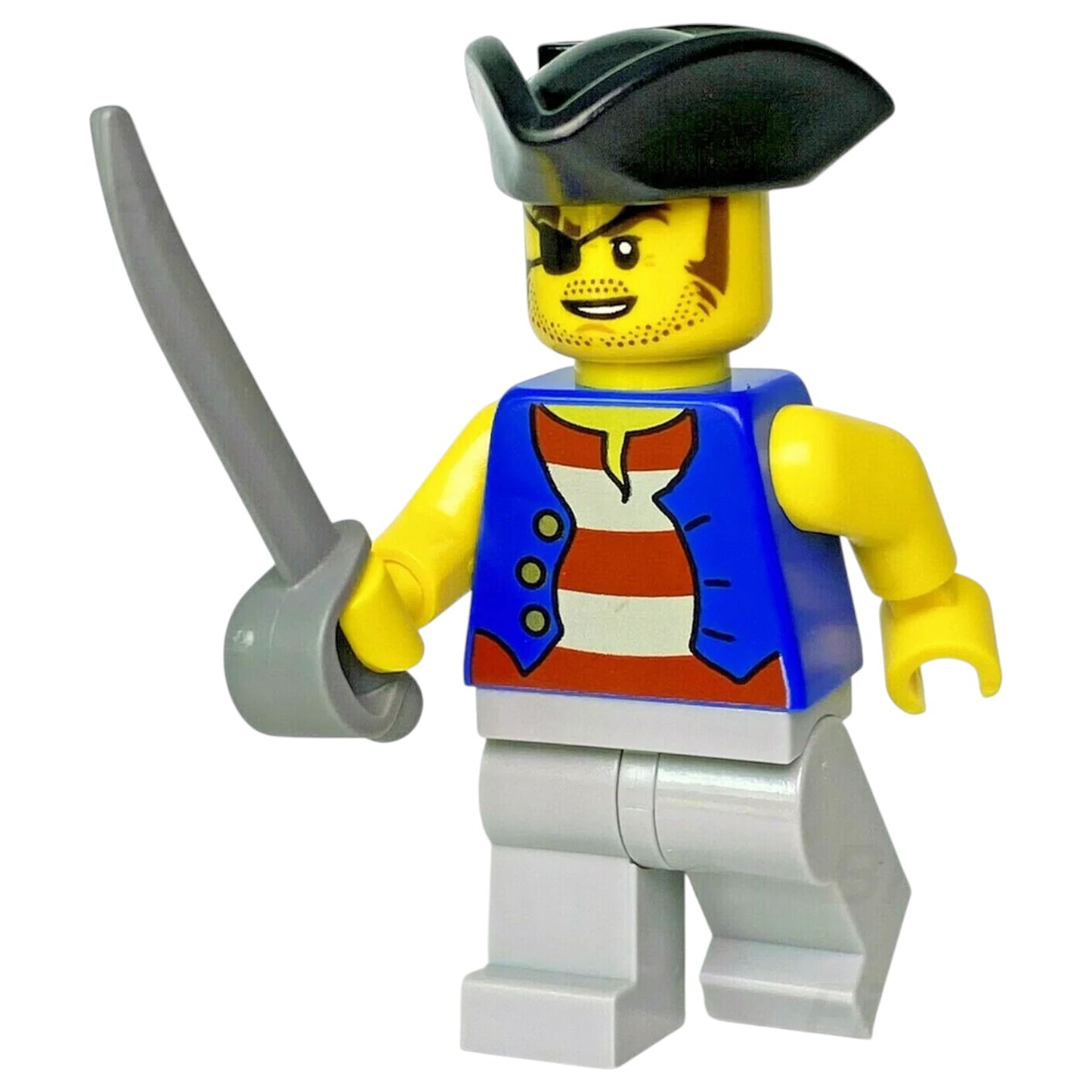 LEGO Piraten Minifigur Piraten Quartermaster Riggings - idea066