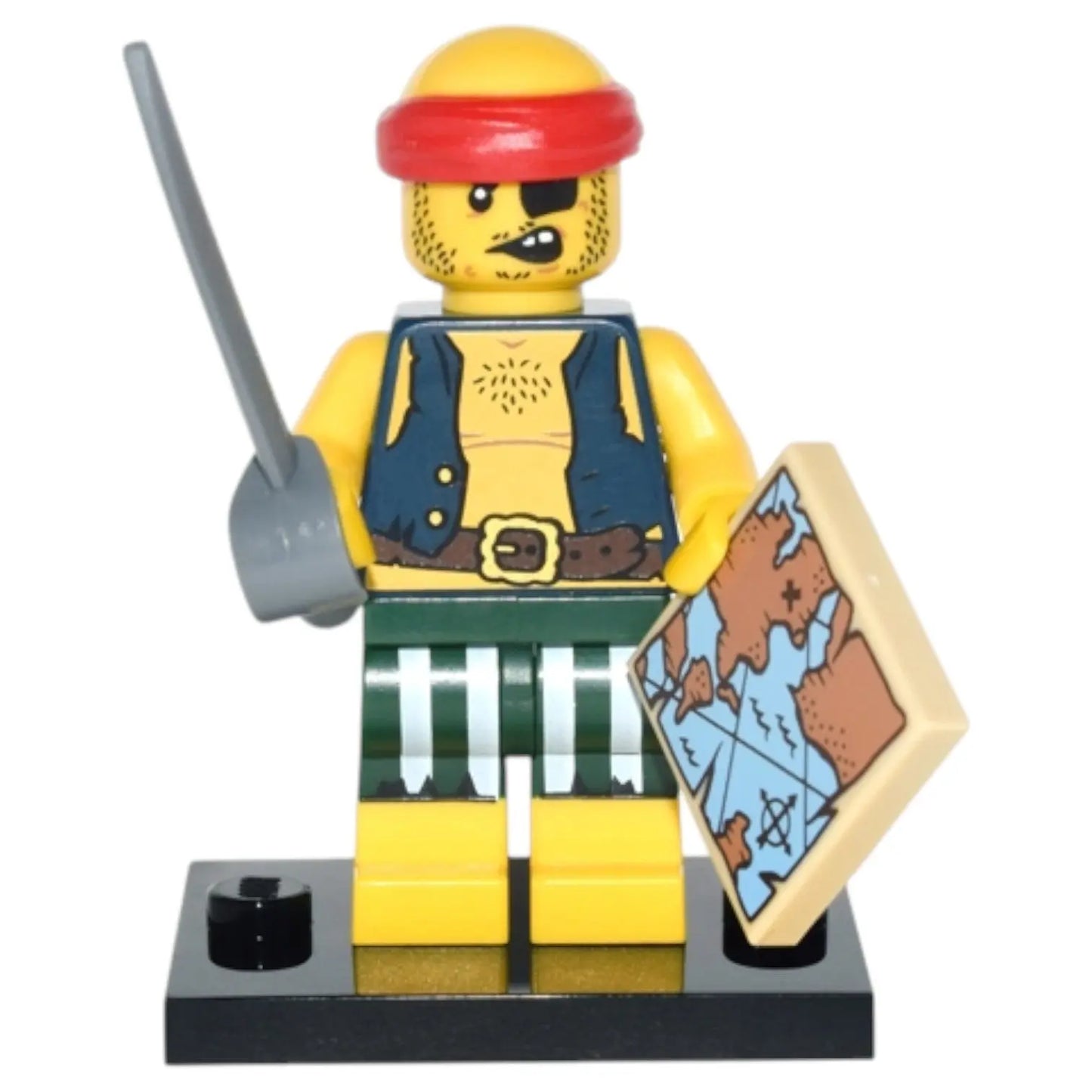 LEGO Piraten Minifigur Serie 16 Scallywag Pirate - col252 Spiele Pirat