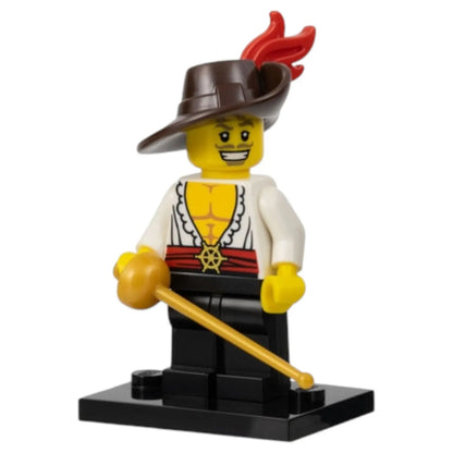 LEGO Piraten Minifigur Serie 16 Swashbuckler - col191 Spiele Pirat