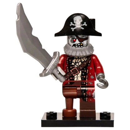 LEGO Piraten Minifigur Zombie Pirat - col14-2 - Spiele Pirat