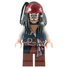 LEGO Pirates of the Caribbean Minifigur Captain Jack Sparrow Cannibal - poc010 - Gebraucht