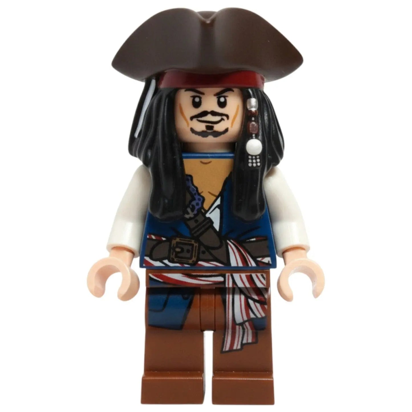 LEGO Pirates of the Caribbean Minifigur Captain Jack Sparrow - poc024