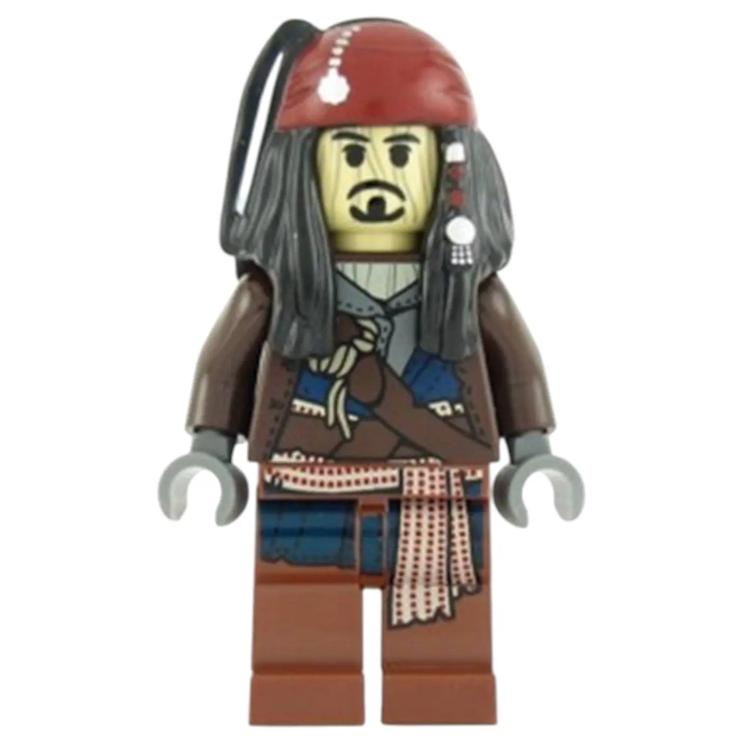 LEGO Pirates of the Caribbean Minifigur Captain Jack Sparrow - poc029
