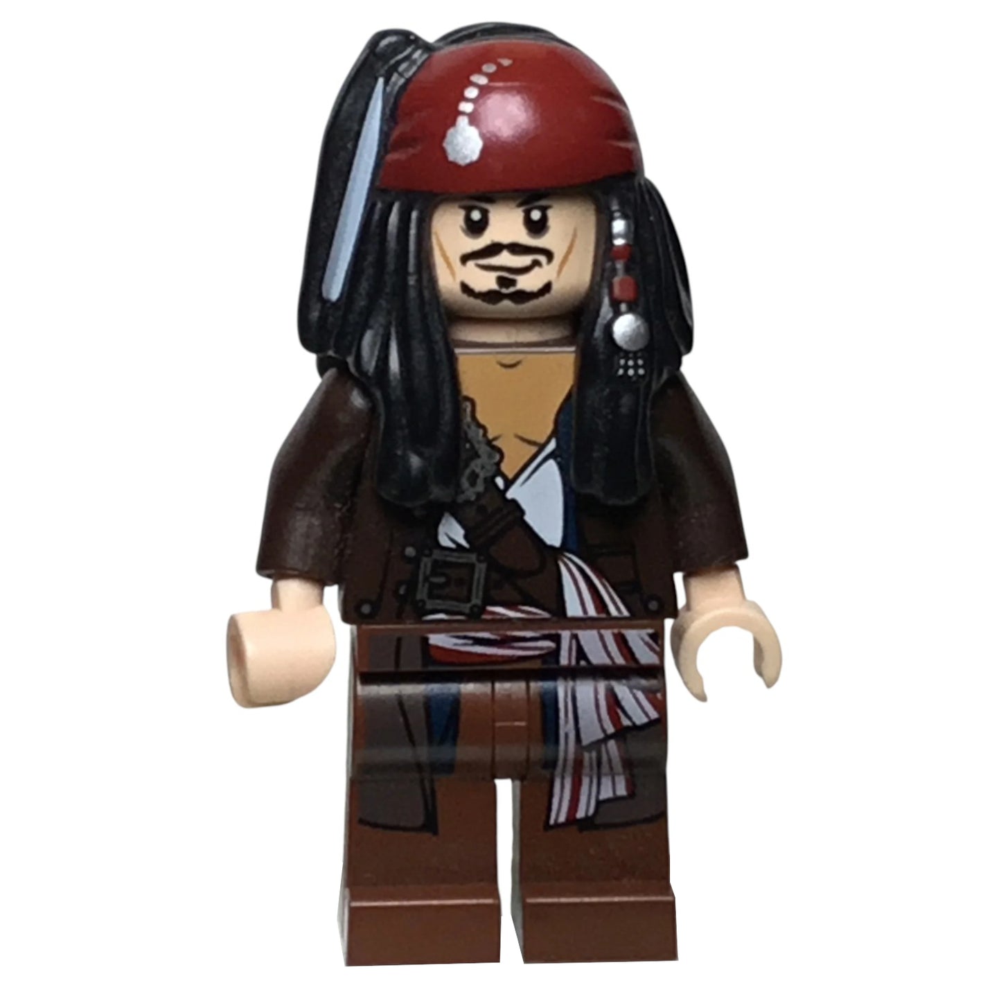 LEGO Pirates of the Caribbean Minifigur Captain Jack Sparrow - poc034