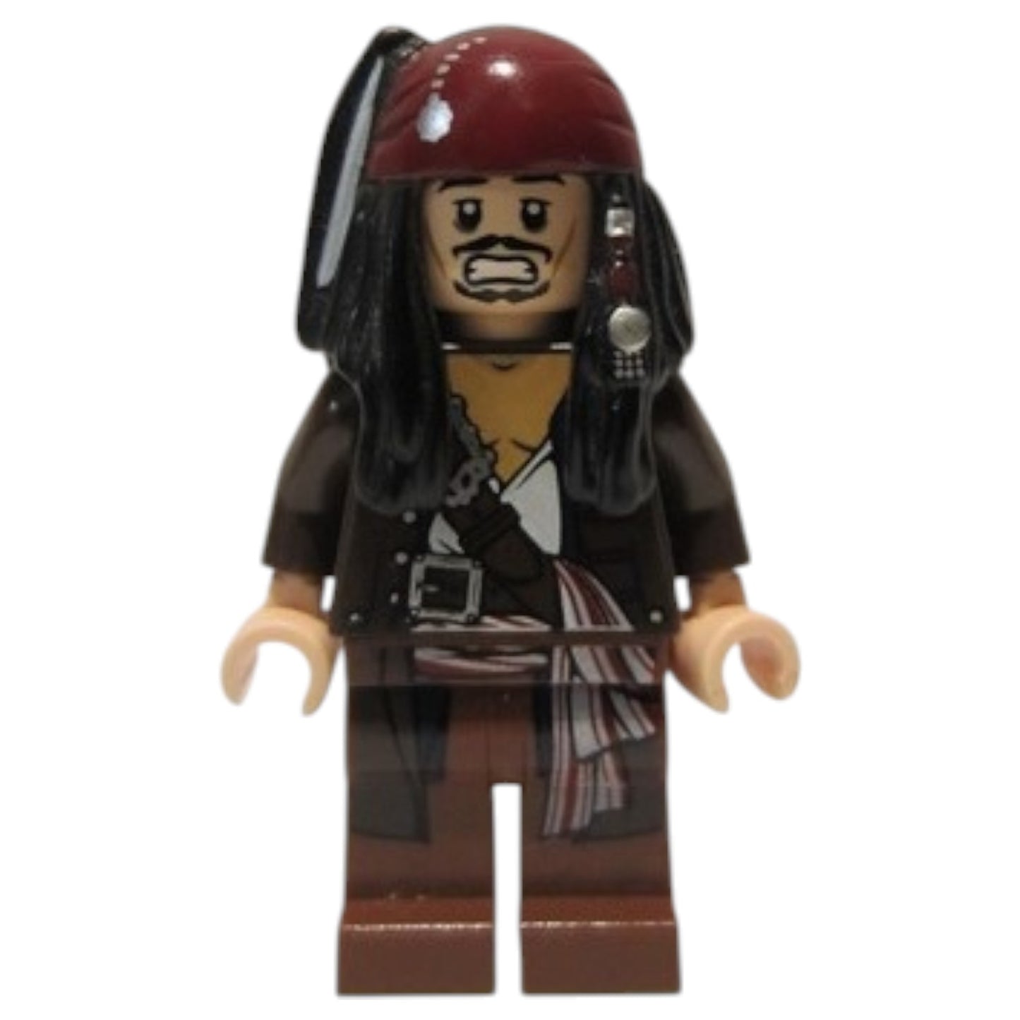 LEGO Pirates of the Caribbean Minifigur Captain Jack Sparrow - poc034