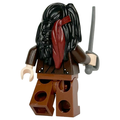 LEGO Pirates of the Caribbean Minifigur Captain Jack Sparrow - poc034