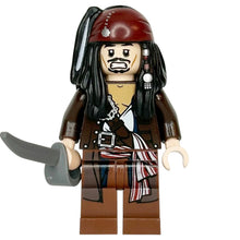 LEGO Pirates of the Caribbean Minifigur Captain Jack Sparrow - poc034