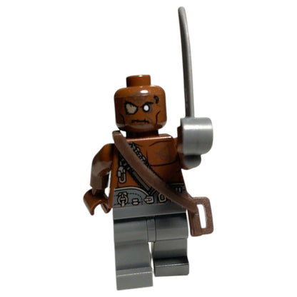LEGO Pirates of the Caribbean Minifigur Gunner Zombie - poc014 mit Zubehör