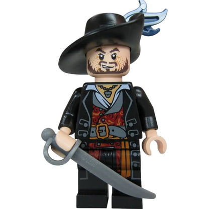 LEGO Pirates of the Caribbean Minifigur Hector Barbossa - poc004