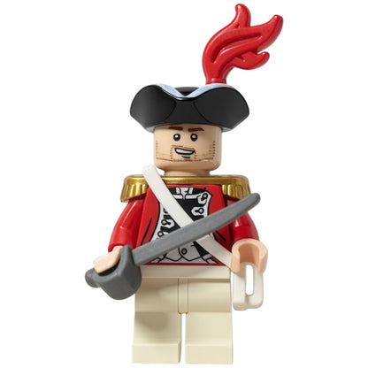 LEGO Pirates of the Caribbean Minifigur King George's Officer - poc018