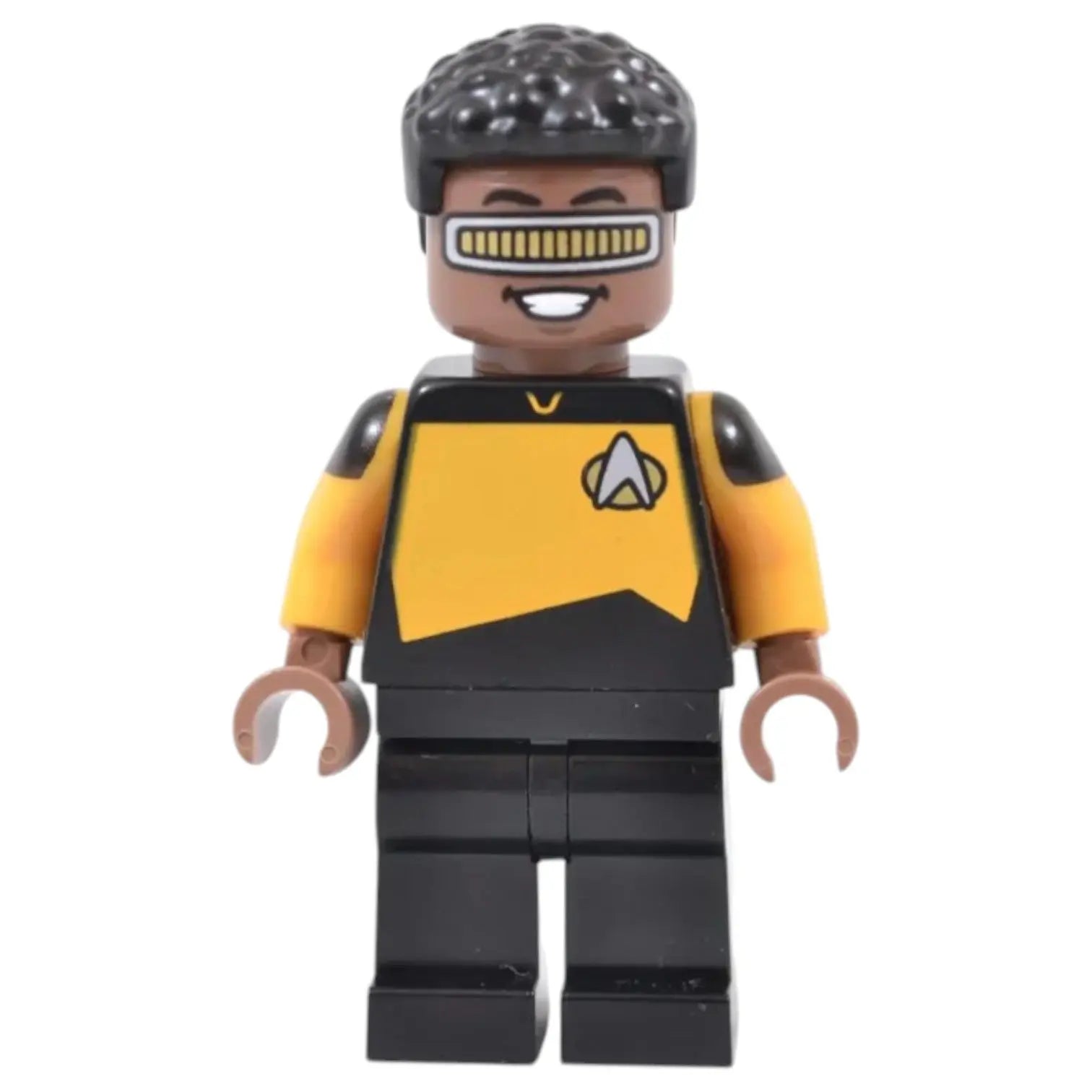LEGO Star Trek Minifigur Lieutenant Commander Geordi La Forge - trek004 Spiele Pirat