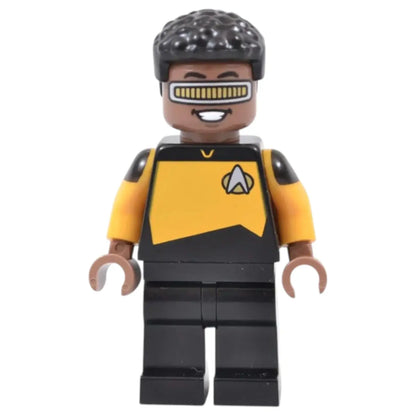 LEGO Star Trek Minifigur Lieutenant Commander Geordi La Forge - trek004 Spiele Pirat