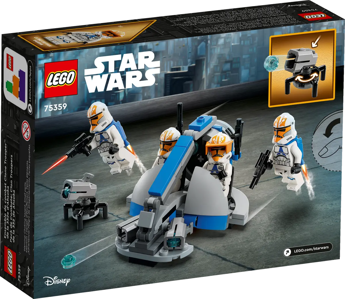 LEGO Star Wars Ahsokas Clone Trooper der 332. Kompanie - Battle Pack - 75359