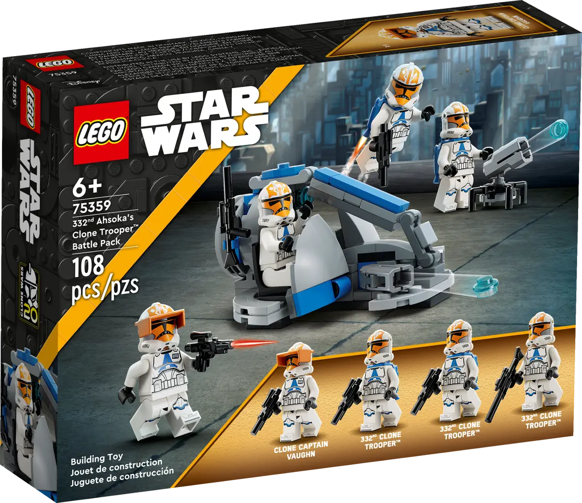 LEGO Star Wars Ahsokas Clone Trooper der 332. Kompanie - Battle Pack - 75359