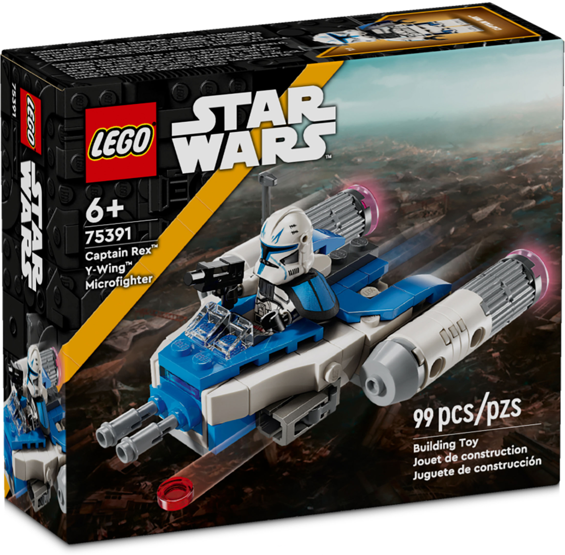 LEGO Star Wars Captain Rex Y-Wing Microfighter - 75391