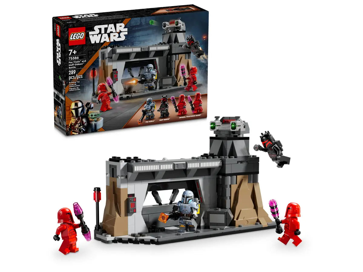 LEGO Star Wars Duell zwischen Paz Vizsla und Moff Gideon - 75386
