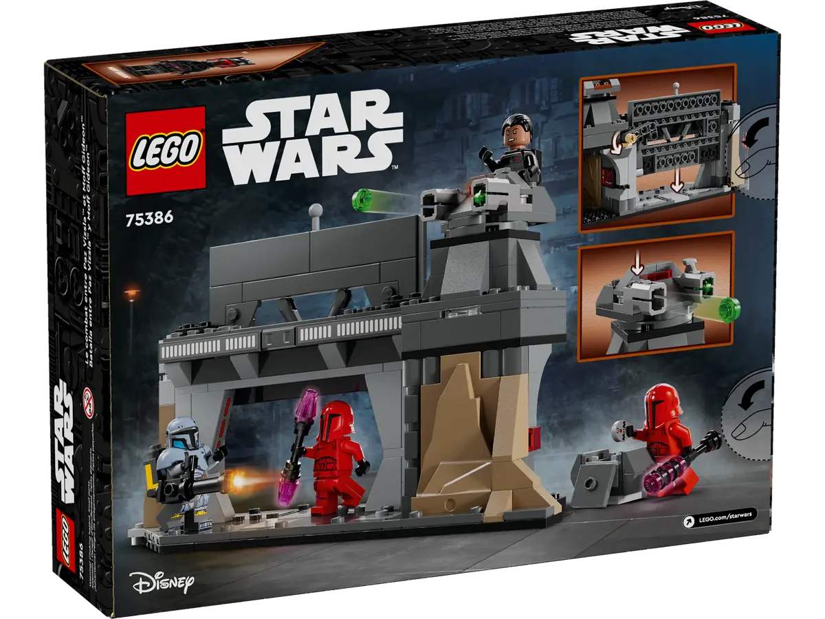 LEGO Star Wars Duell zwischen Paz Vizsla und Moff Gideon - 75386