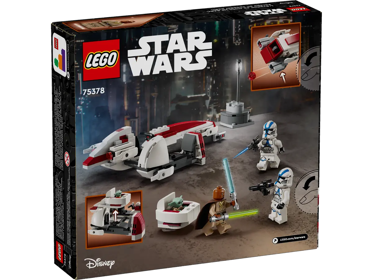 LEGO Star Wars Flucht mit dem BARC Speeder - 75378