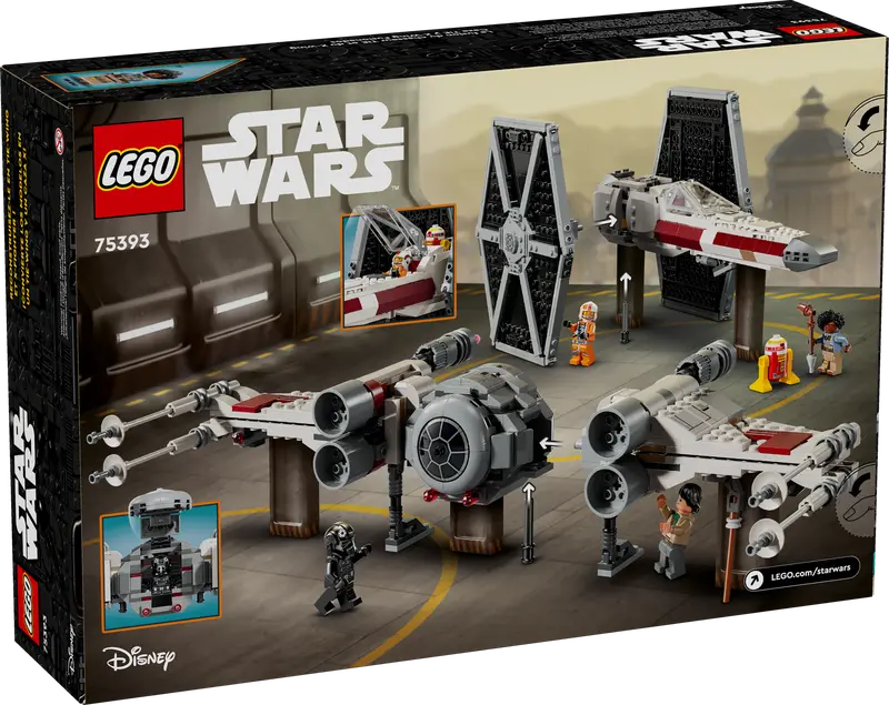 LEGO Star Wars Mashup aus TIE Fighter & X-Wing - 75393