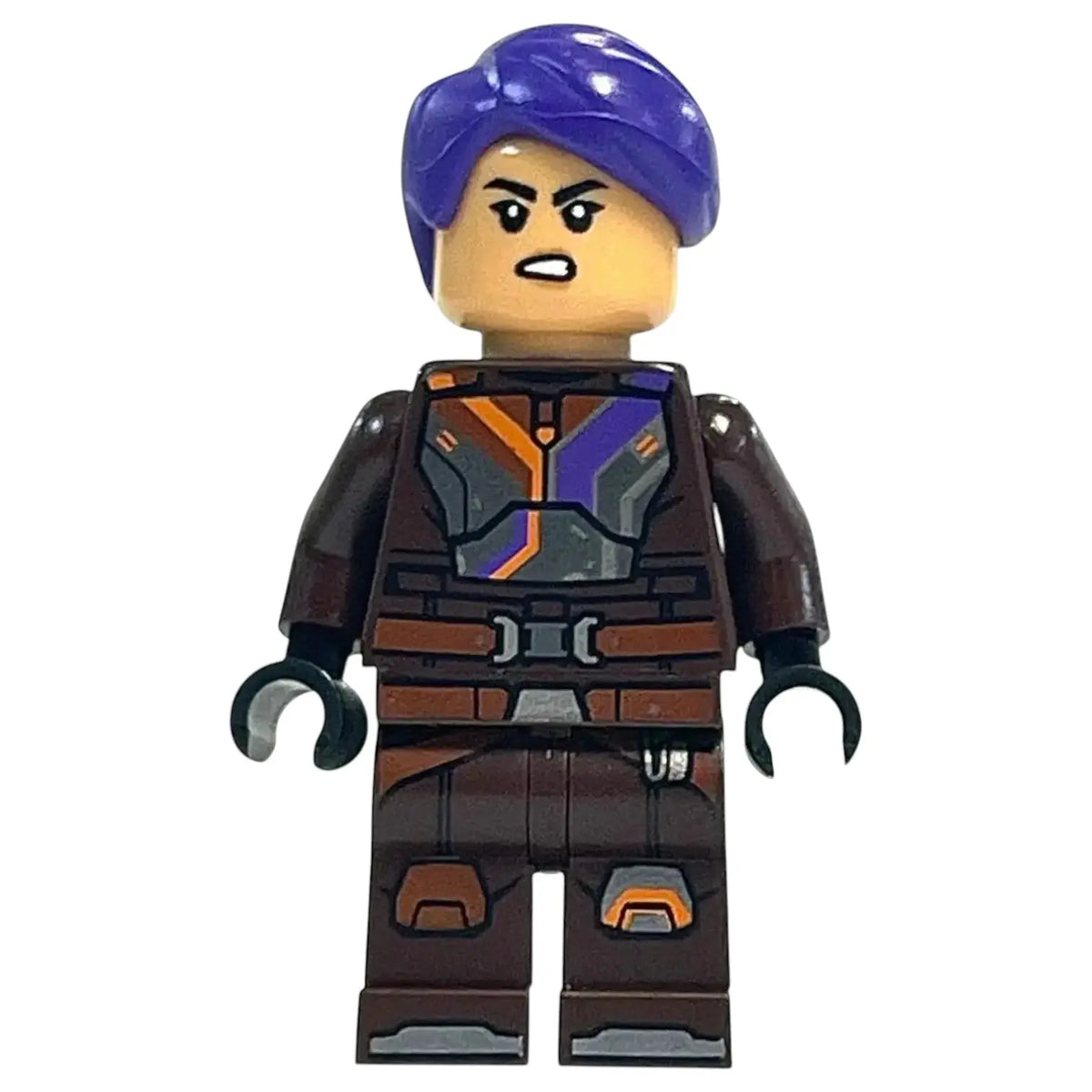 LEGO Star Wars Minifigur Sabine Wren Mandalorien mit Waffe - sw1395