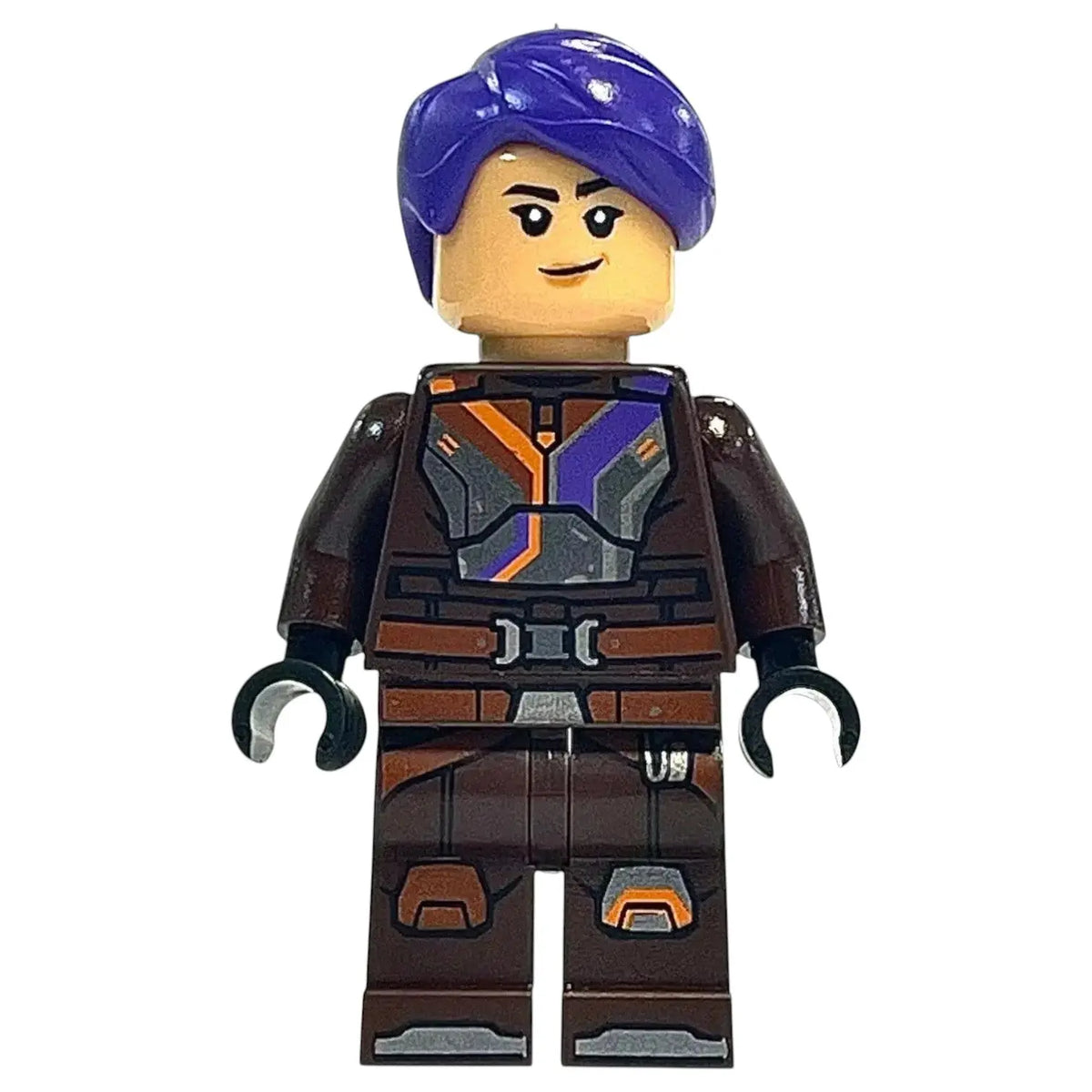 LEGO Star Wars Minifigur Sabine Wren Mandalorien mit Waffe - sw1395