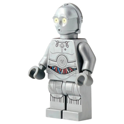 LEGO Star Wars Minifigur Silber Protokol Droid U-3PO - sw0766 Spiele Pirat