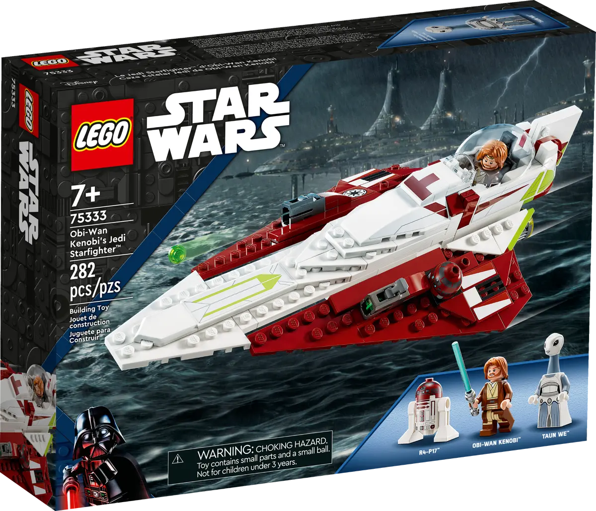 LEGO Star Wars Obi-Wan Kenobis Jedi Starfighter - 75333