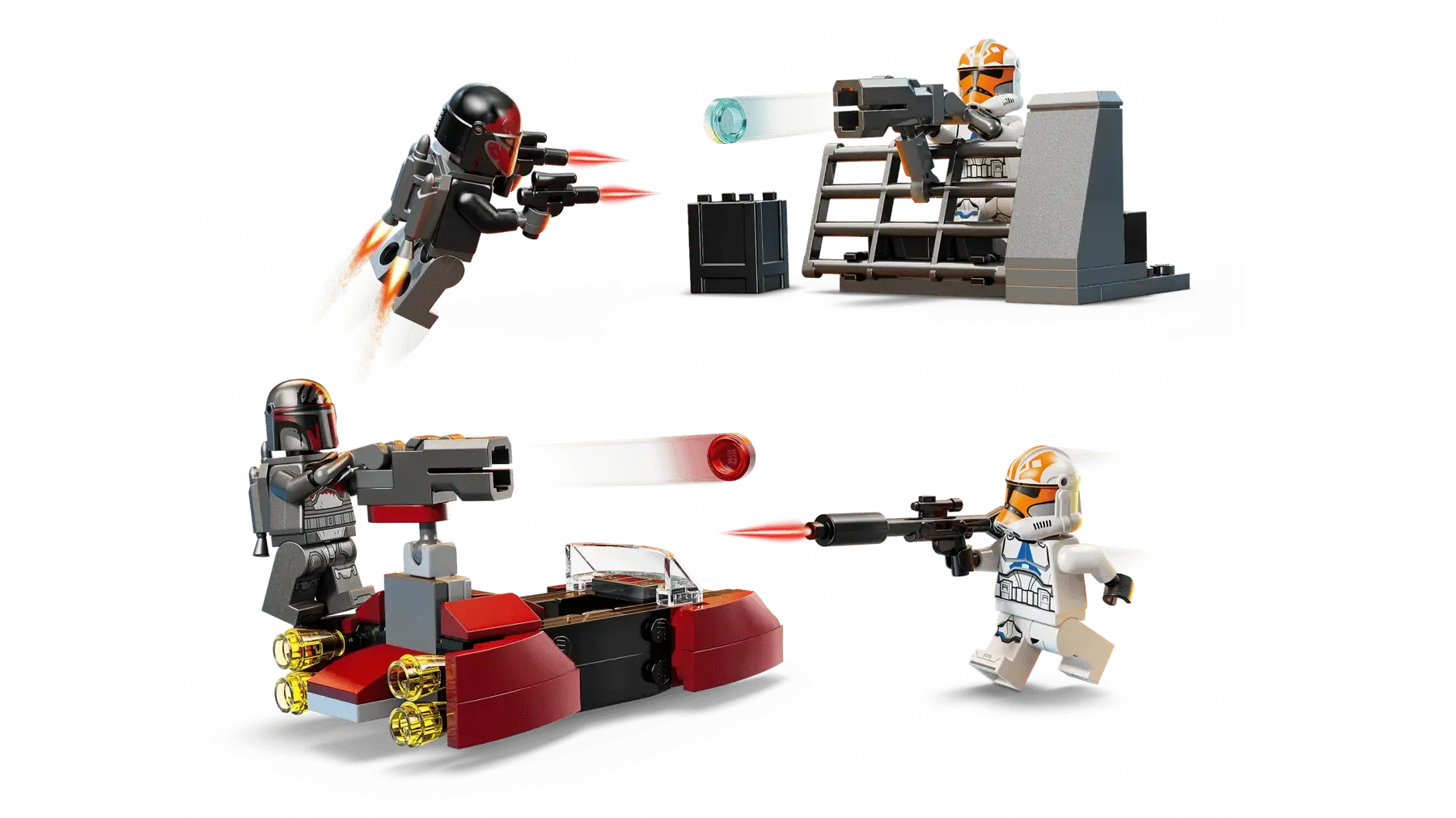 LEGO Star Wars Set Belagerung von Mandalore Battle Pack - 75449 Spiele Pirat