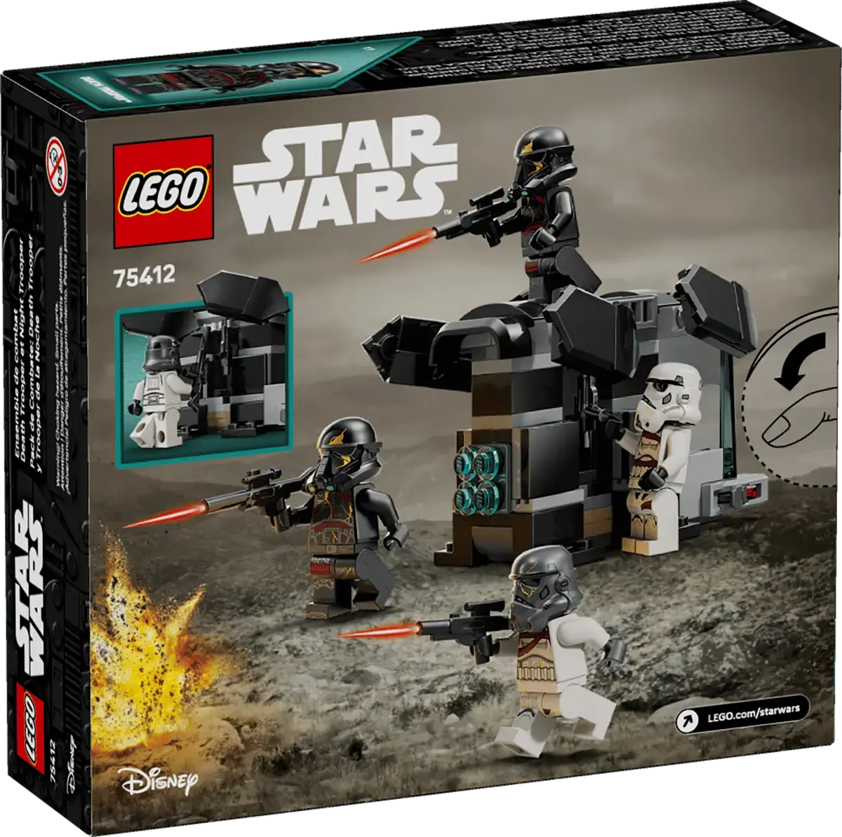 LEGO Star Wars Set Todestruppler & Nachttruppler Battle Pack - 75412 Spiele Pirat